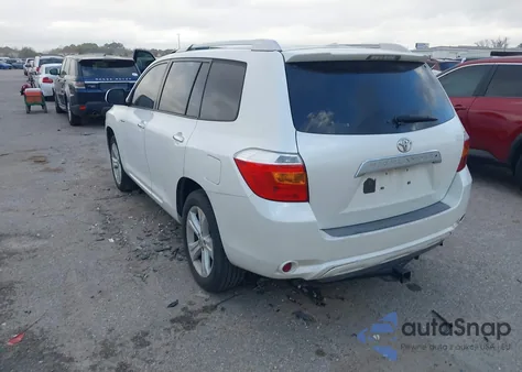 2010 Toyota Highlander Limited V6 из США, поврежденный, VIN 5TDYK3EH1AS012380